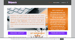 Desktop Screenshot of bizspacewebdesign.com